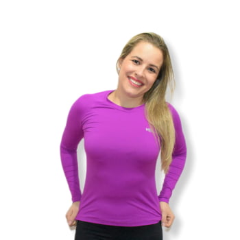 Blusa  Raglan Feminina Ligth Proteção UV